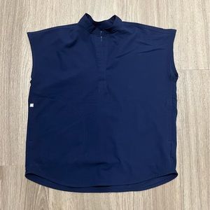 FIGS Navy Blue Rafaela Women’s Scrub Top